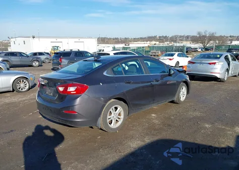 2016 Chevrolet Cruze Lt Auto from USA, damaged, VIN 1G1BE5SM2G7282918